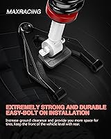 Vista 2 de Maxracing Kit de elevación de nivelación de 2" delantero + 1.5" trasero Compatible con 2007-2020 Chevy Suburban 1500/2007-2013 Chevy Avalanche