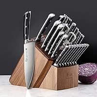 Vista 7 de Cangshan Serie S 1026054 - Juego de 23 cuchillos forjados de acero alemán