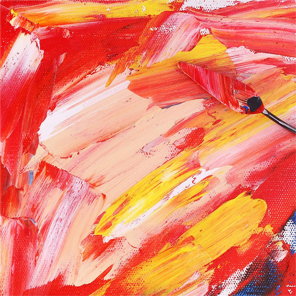 Palet Mes Schilderen Gereedschap,5 STKS Schilderij Mes Set, Olieverfschilderij Mixing Scraper, Roestvrij Staal Artist Kit voor Artist Olieverfschilderij, Acryl Schilderij