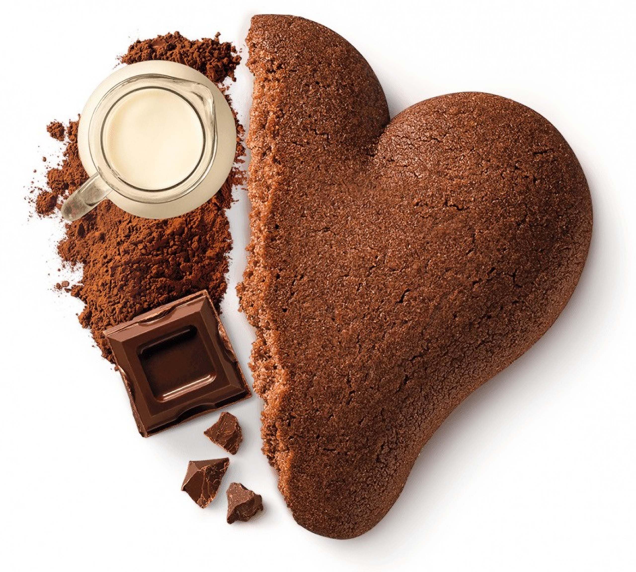MULINO BIANCO Batticuori Galletas italianas de cacao 350g x 12 paquetes (Batticuori, x12)
