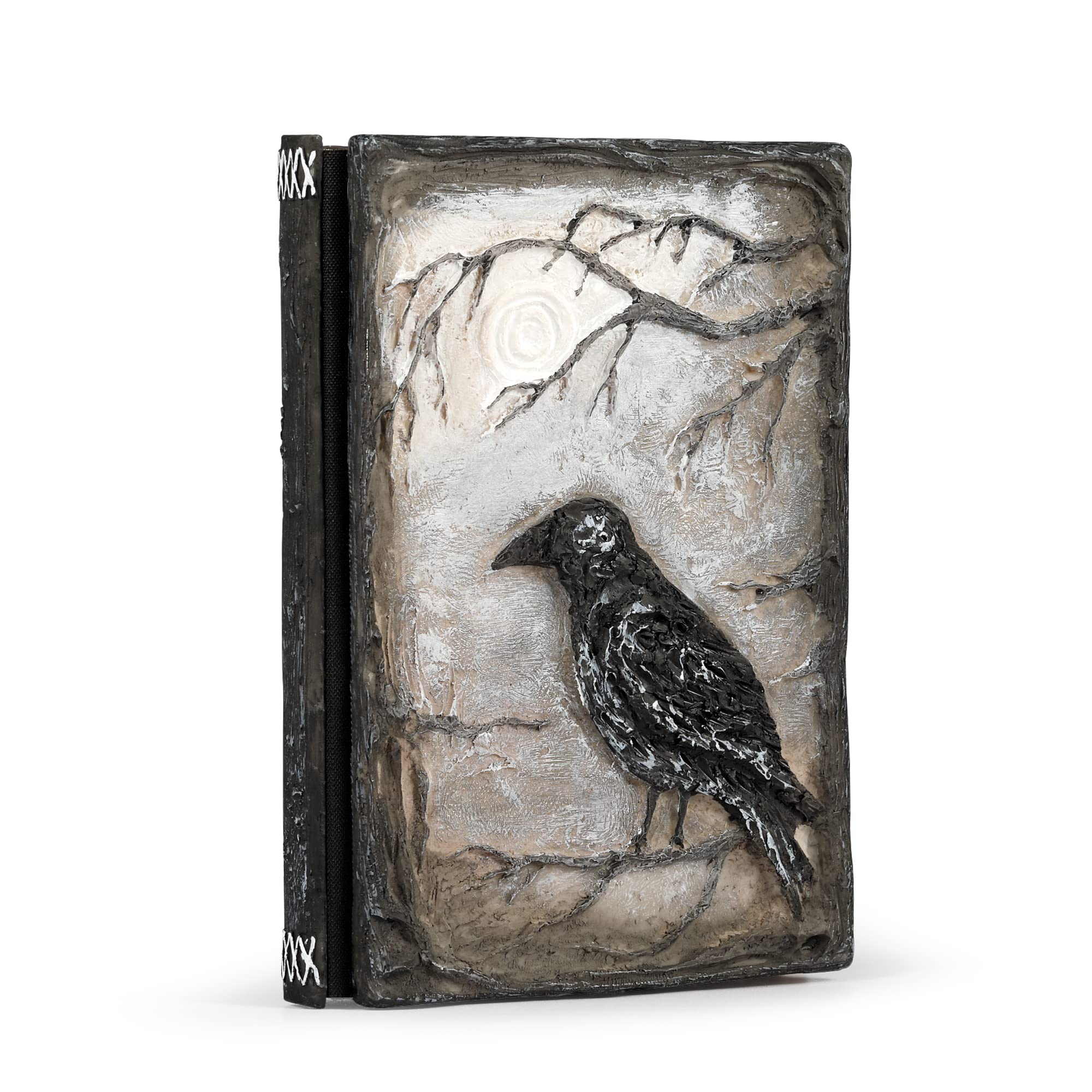 3D Resin Stereo Notebook Journal Writing Embossed Journal Handmade Embossed Vintage Notebook DND Notebook A5 (Bird)