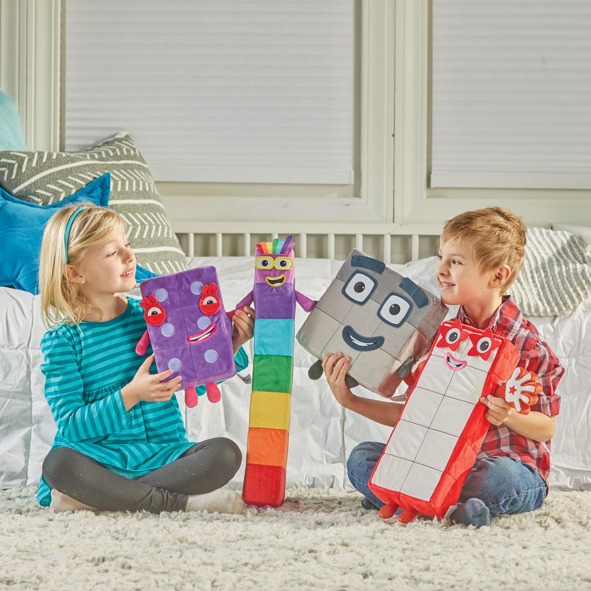 Learning Resources Numberblocks Pluszak Dziewiątka – Edukacyjna Przytulanka, Dzieci 18+ Mies.