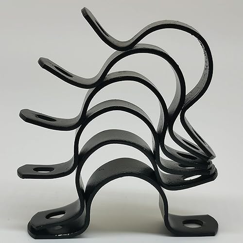 Miniatura 2 de Correa de tubo de dos orificios para accesorios de tubería de 3/4 pulgadas en U (paquete de 6 juegos)