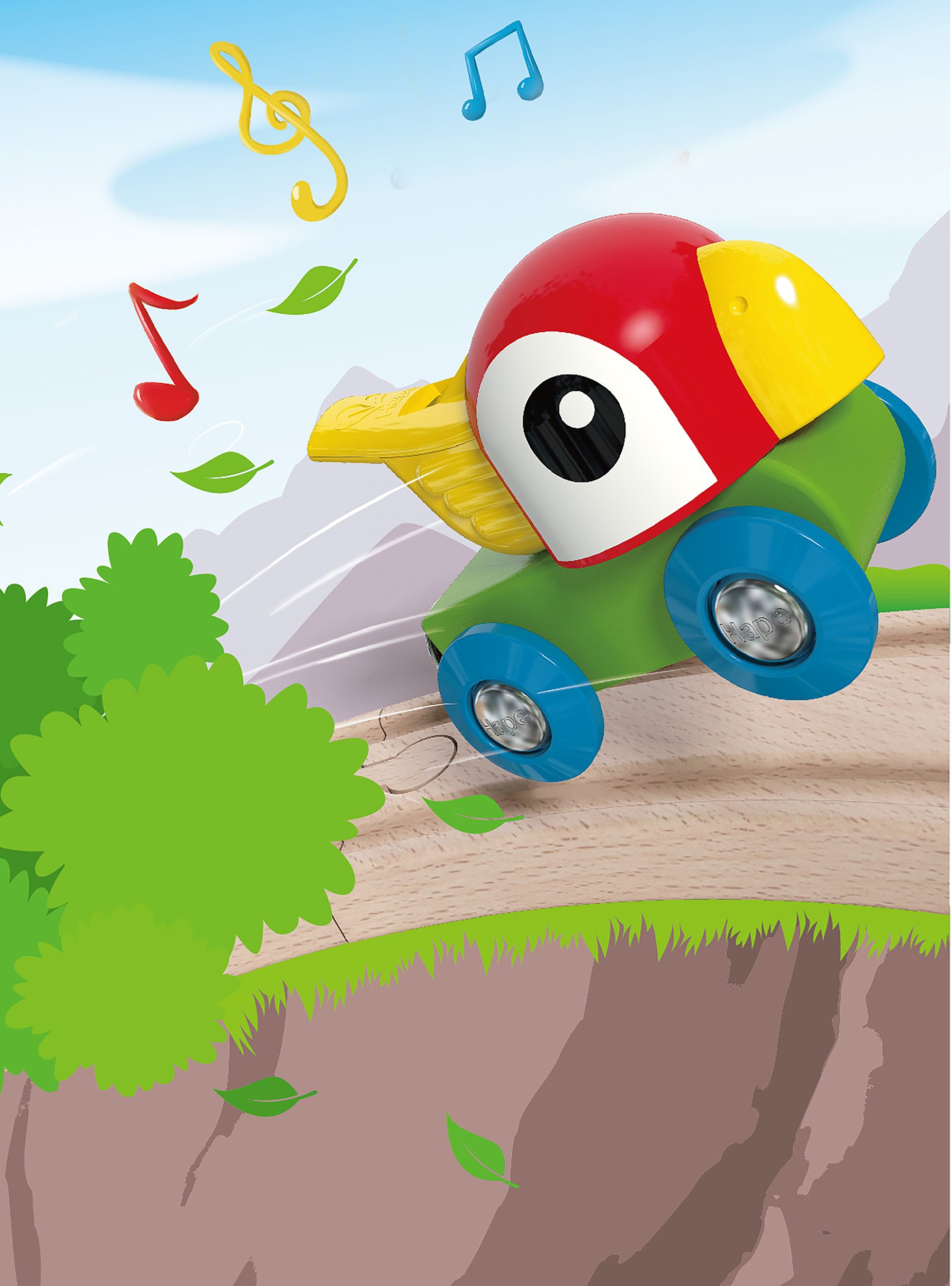 Circuit de train SENSORY Hape | Abitare Kids