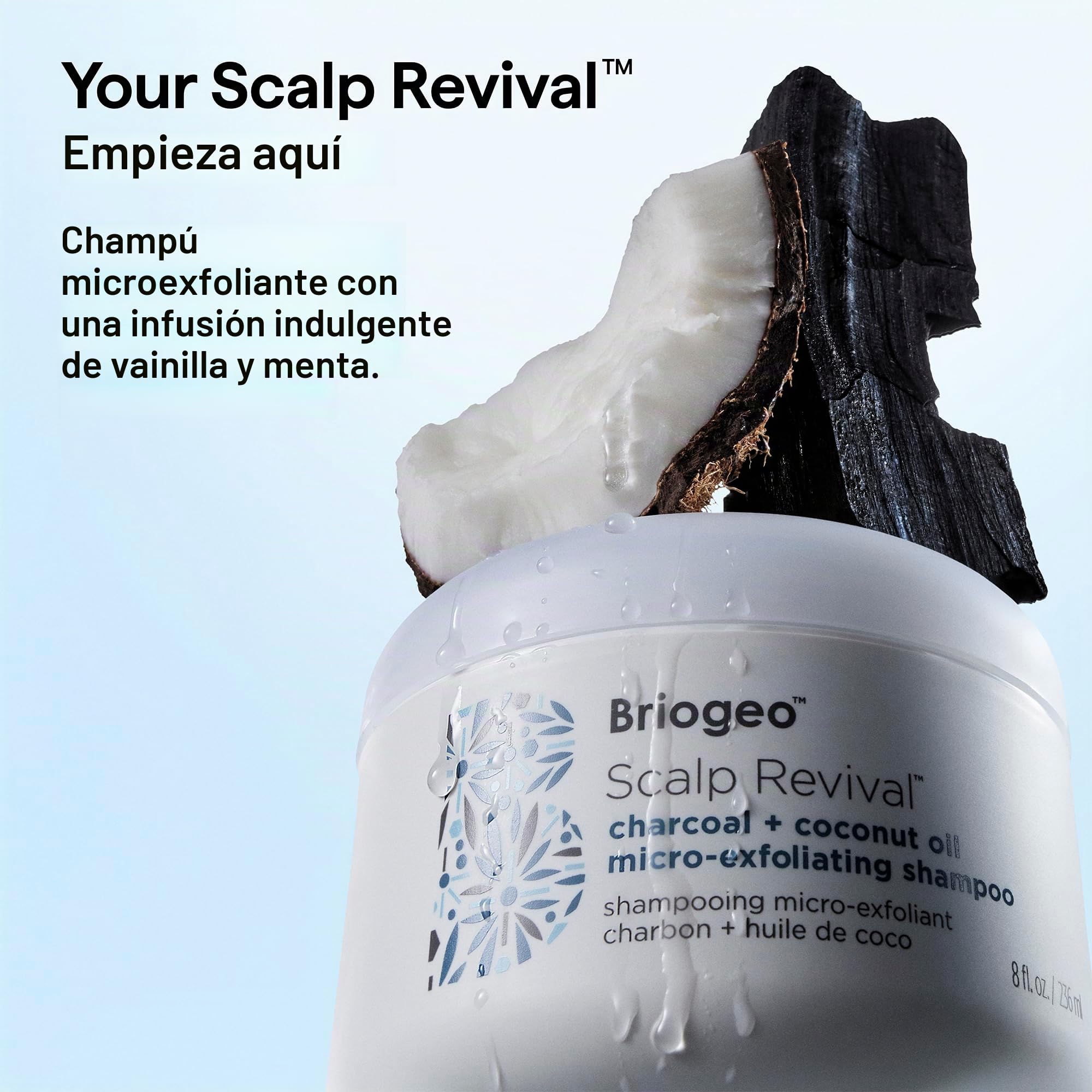 Scalp Revival Charcoal + Coconut Oil Micro-Exfoliating Shampoo - 236 Ml