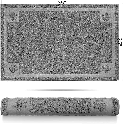 large pet feeding mat