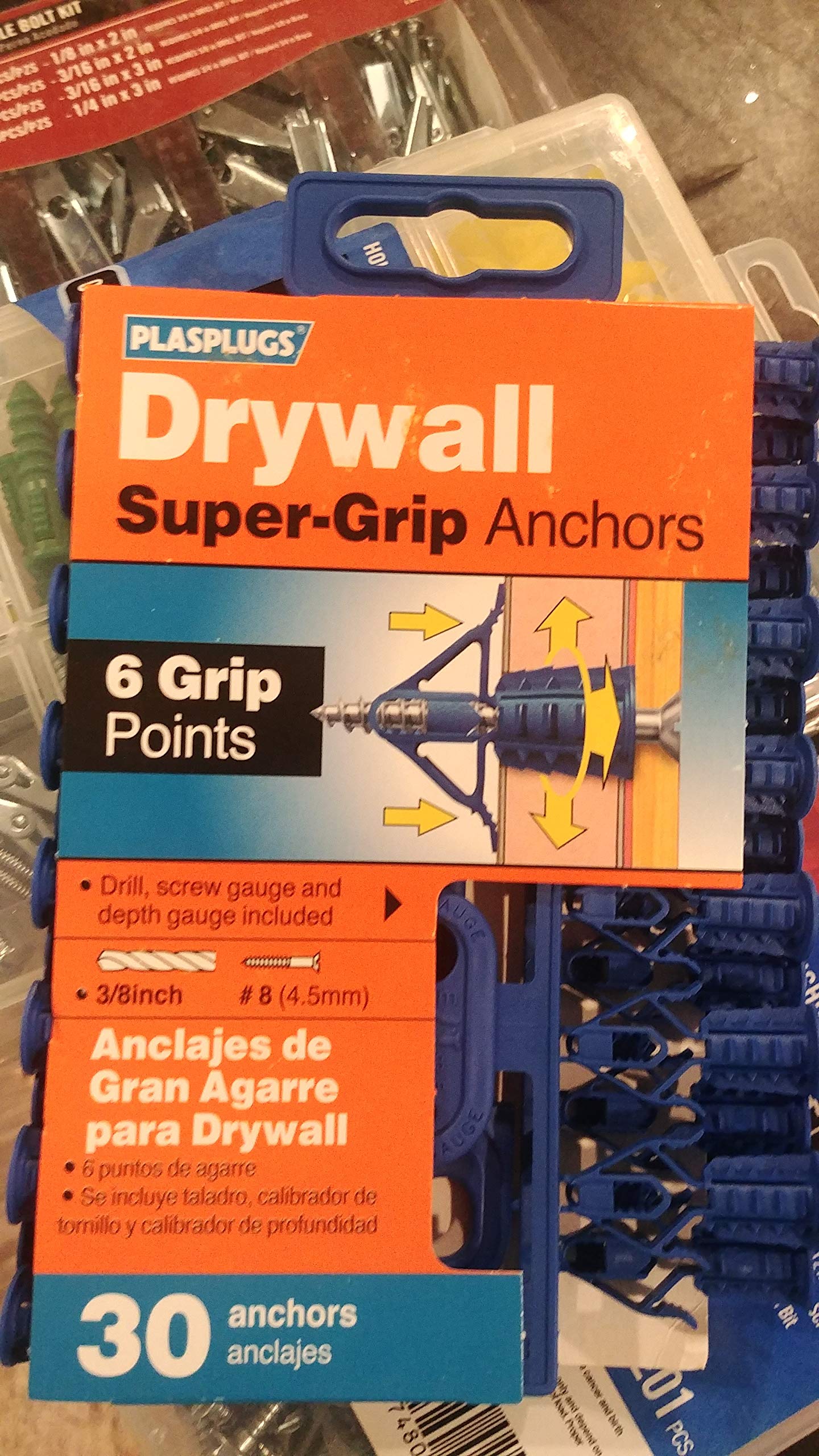 PlasPlug Heavy Duty Anchor (30-Pack)