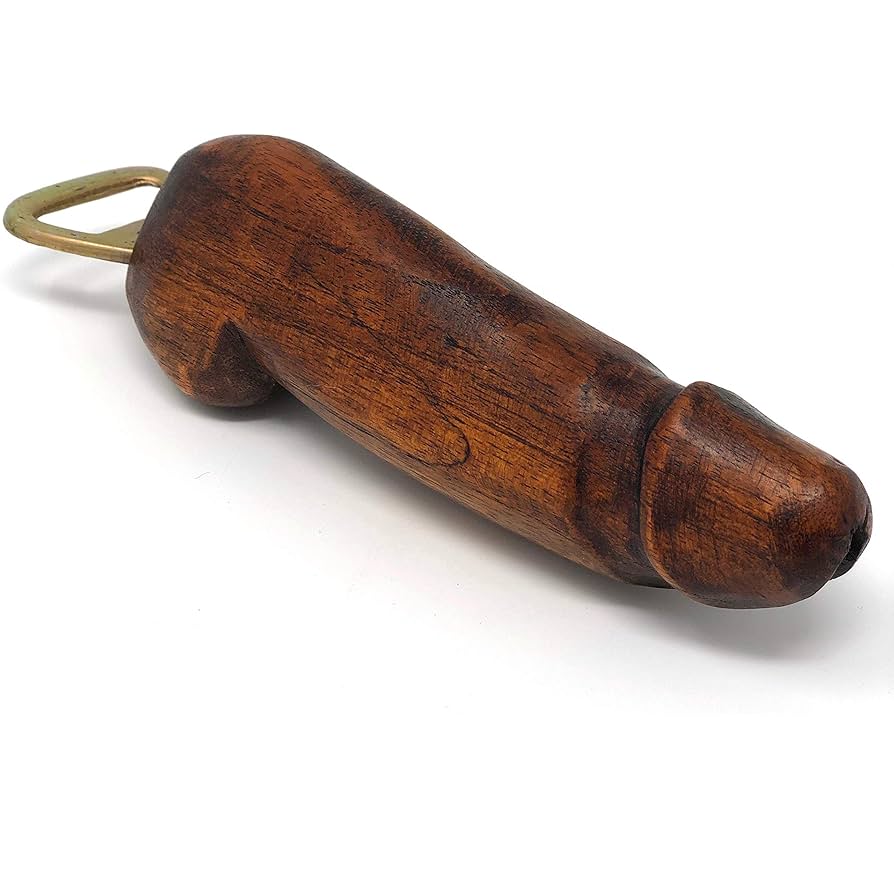 Amazon.com: Fun Product's Hand-Carved Wooden Penis Bottle