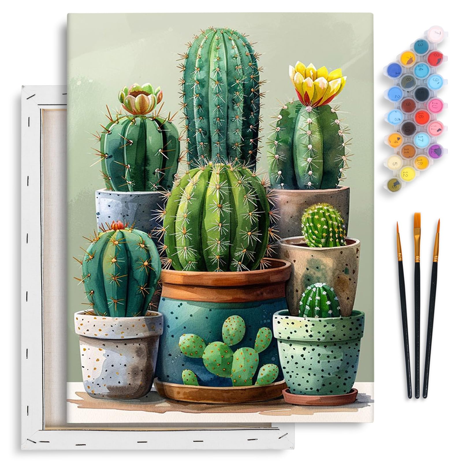 Paint by Numbers Kit - Flowers, Framed! -23 Paint by Numbers Kit - Flowers, Framed! -23