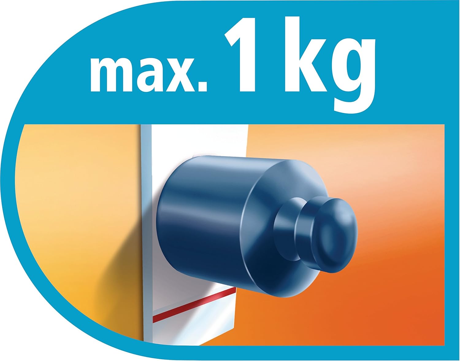 Tesa Powerstrips 58560-00000-01 14 Removable Biadhesive Strips, Small
