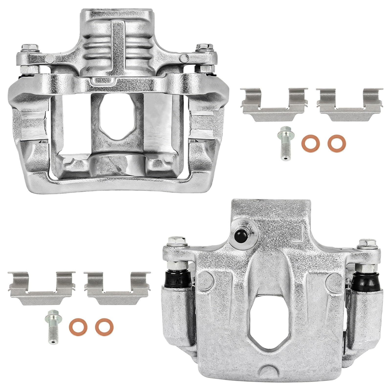 SCITOO 18B5059 18B5058 Rear Left &amp; Right Brake Calipers w/Bracket For Buick For Enclave,For Cadillac For XTS,For Chevy For Traverse,For GMC For Acadia/For Acadia Limited,For Saturn For Outlook