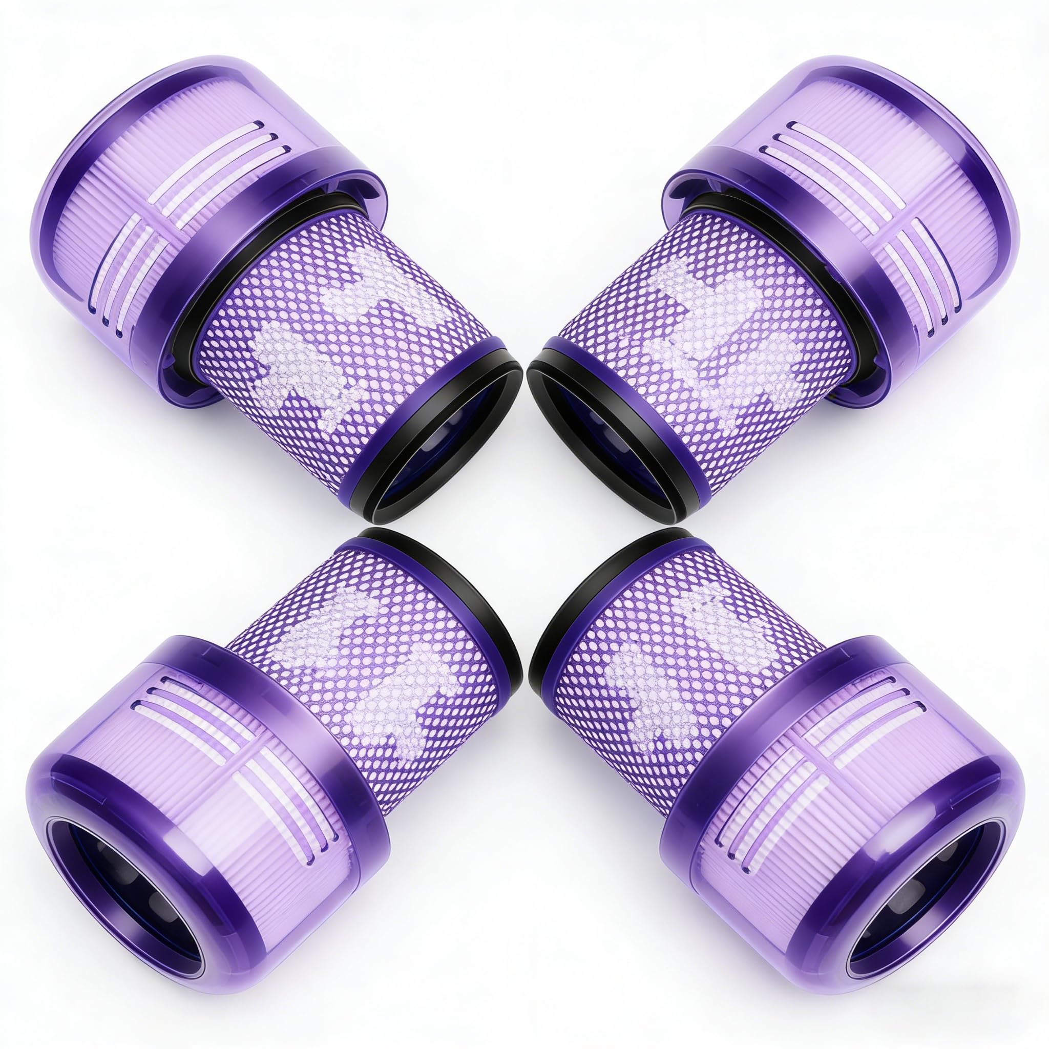 新品未開封 Dyson V12 Detect Slim HEPAフィルター Amazon.com - 4-PACK Filter Replacements for Dyson V12 Detect Slim