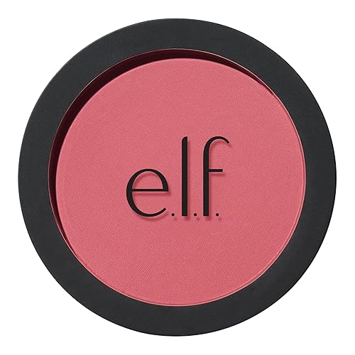 e.l.f. Primer-Infused Matte Blush, Long-Lasting, Lightweight & Buildable Powder Blush, Delivers A Matte Finish, Vegan & Cruelty-Free, Always Tempting - Always Tempting - 0.35 Ounce (Pack of 1)