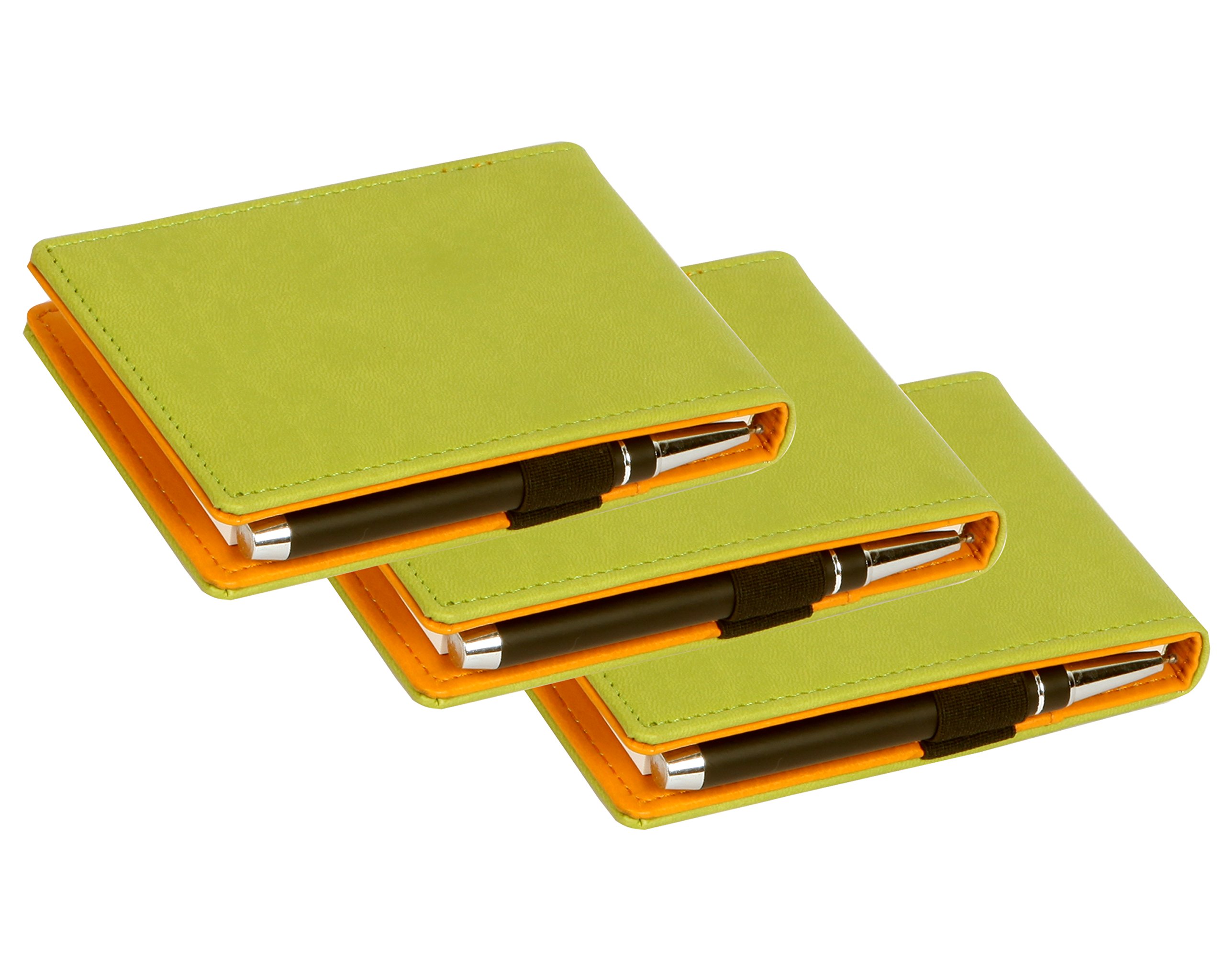 Sukeshcraft Note Pad 3 Pu Cover 3 Pen 6 Writing Pad