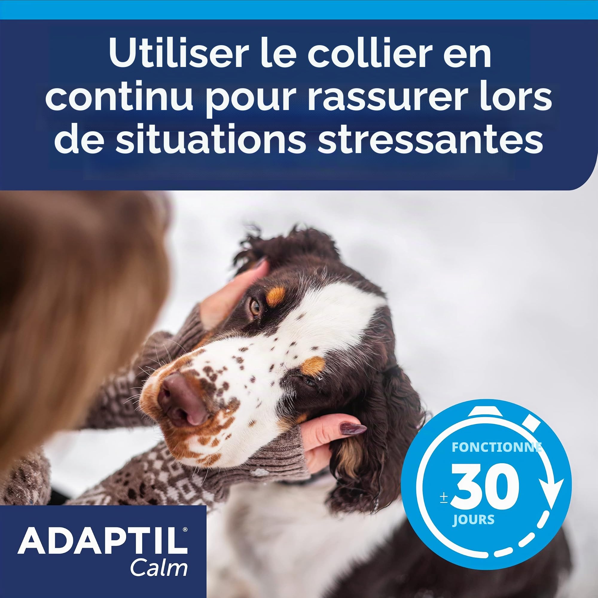 Adaptil Calm Collier - Taille M/L - Collier Anti Stress pour Chien