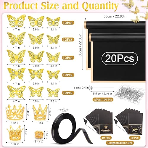 Miniatura 9 de Tetutor 206 hojas de papel de regalo de flores impermeables, hojas de papel de regalo de ramos, papeles de envoltura floral con cintas, alfileres de