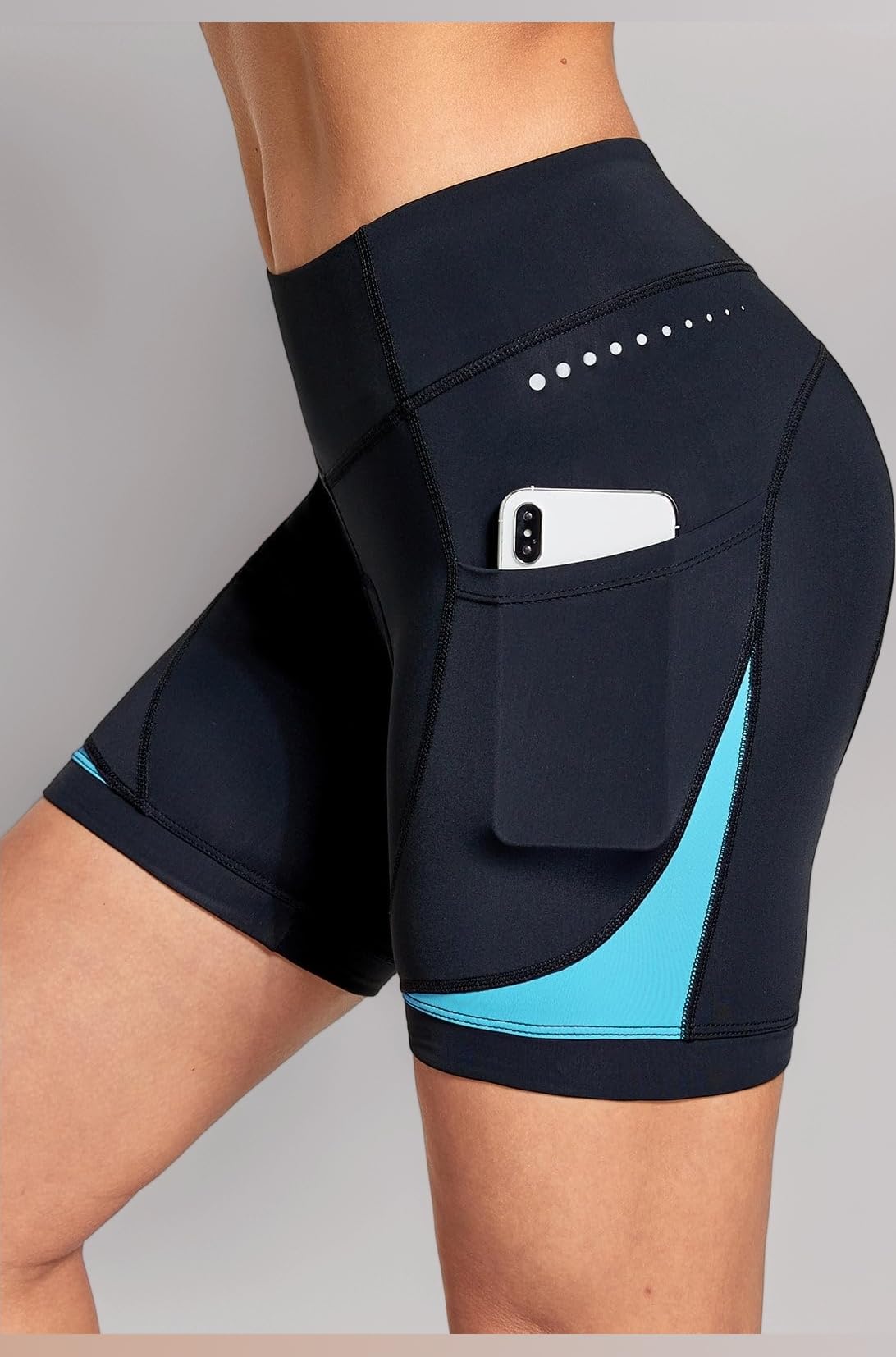 BALEAF Women's 4D Padded Bike Shorts Cycling Underwear with Padding Pockets Bicycle Gear Bike Clothes UPF50+