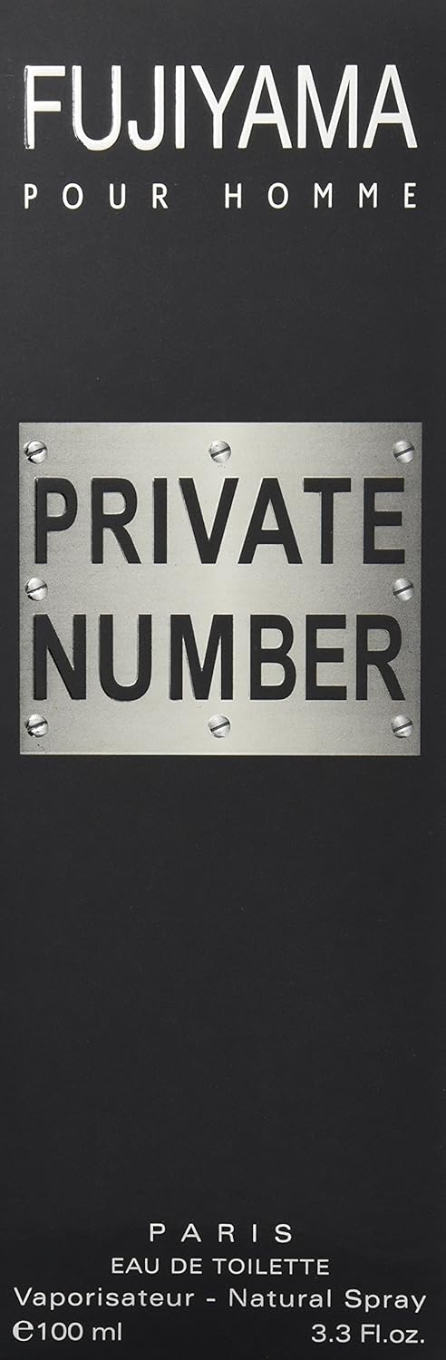 Succes De Paris Fujiyama Private Number for Men 3.3 oz Eau de Toilette Spray - Image 2