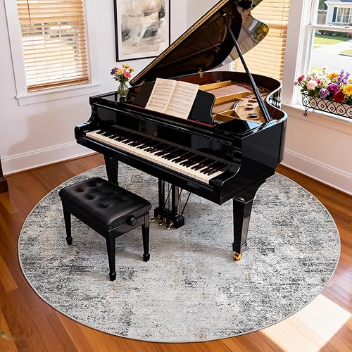 Vista 130 de jinchan Alfombra de pasillo de 2 x 6 pulgadas, lavable, moderna, abstracta, gris, con estampado múltiple, alfombra para interiores, contemporánea