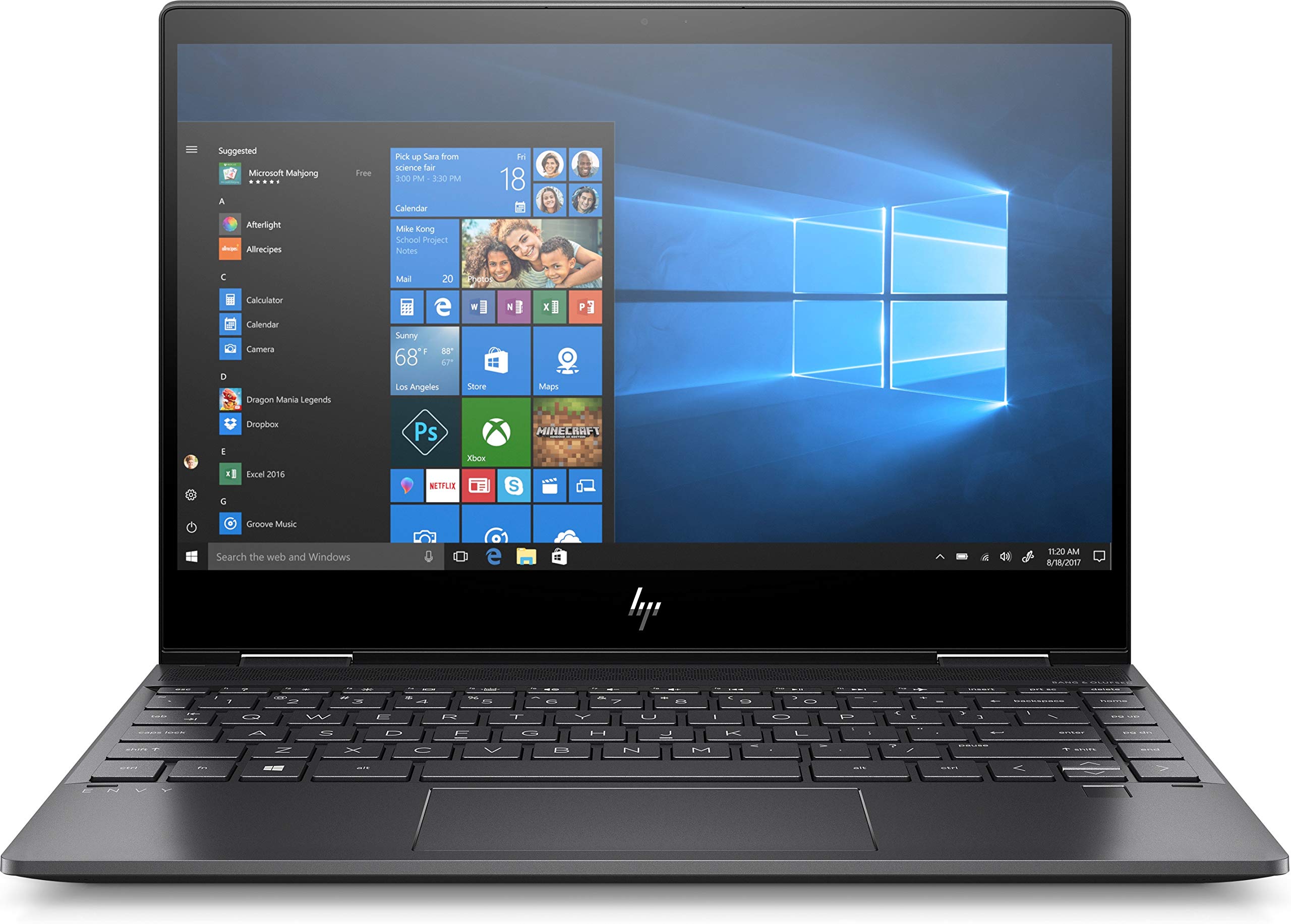 HP 13-ar0008ne Envy x360 Convertible Laptop 13.3 inches LED