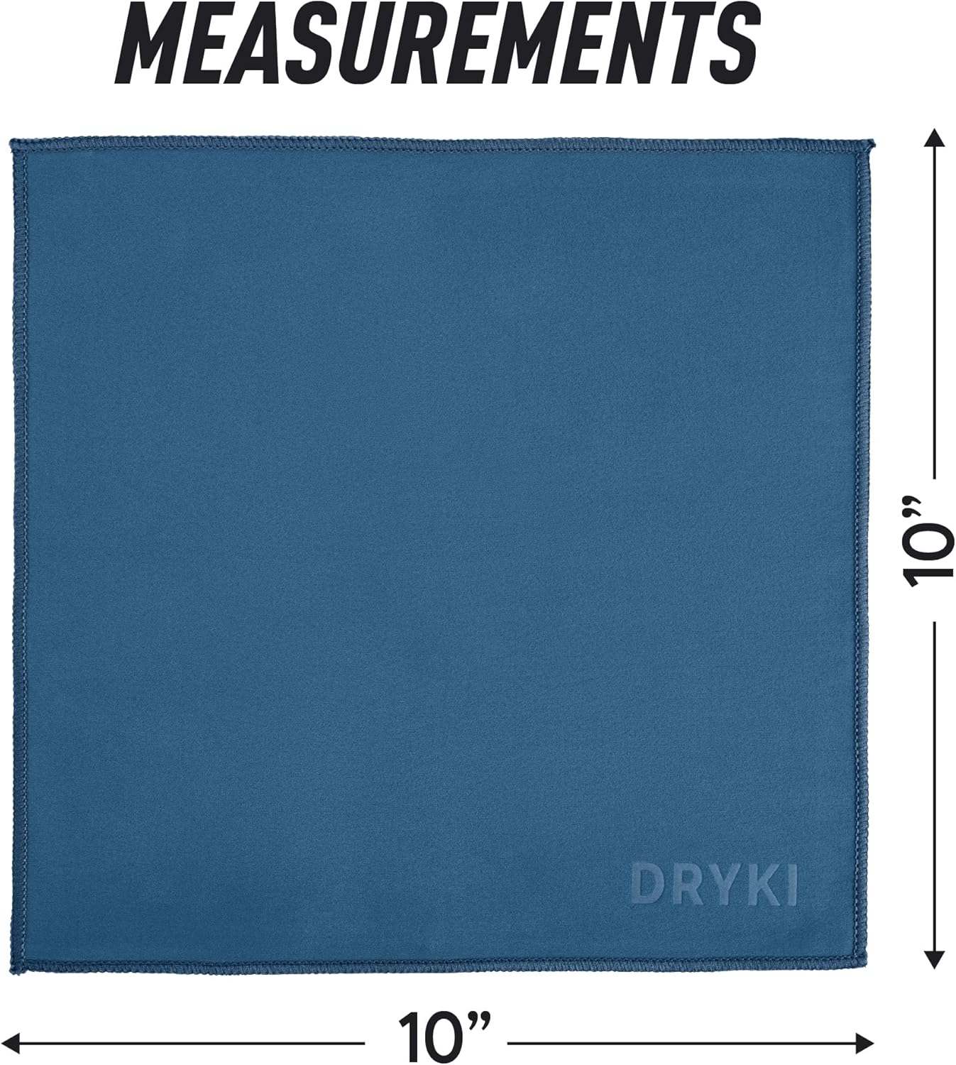 Pocket-Sized Sweat Towels - The Original Sweat Absorbing Handkerchiefs - Quick-Dry Microfiber Sweat Rags for Face, Hands, & Body - Men & Women - Gym, Sports, and Work (Blue: 5 Pack) - Image 9