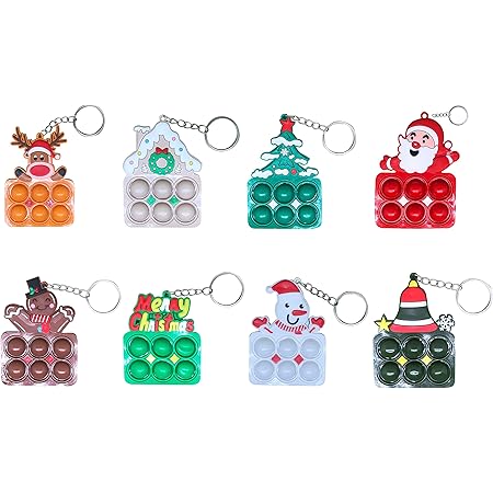 Amazon Rewe スクイーズ玩具 減圧 バブル キーホルダー安い クリスマスペンダント 8点セット Squeeze Toy Keychain ストレス発散グッズ 知育玩具 バックパック財布ペンダント装飾 スクイーズ おもちゃ Amazon Rewe スクイーズ玩具 減圧 バブル キーホルダー安い クリスマスペンダント 8点セット Squeeze Toy Keychain ストレス発散グッズ 知育玩具 バックパック財布ペンダント装飾 スクイーズ おもちゃ