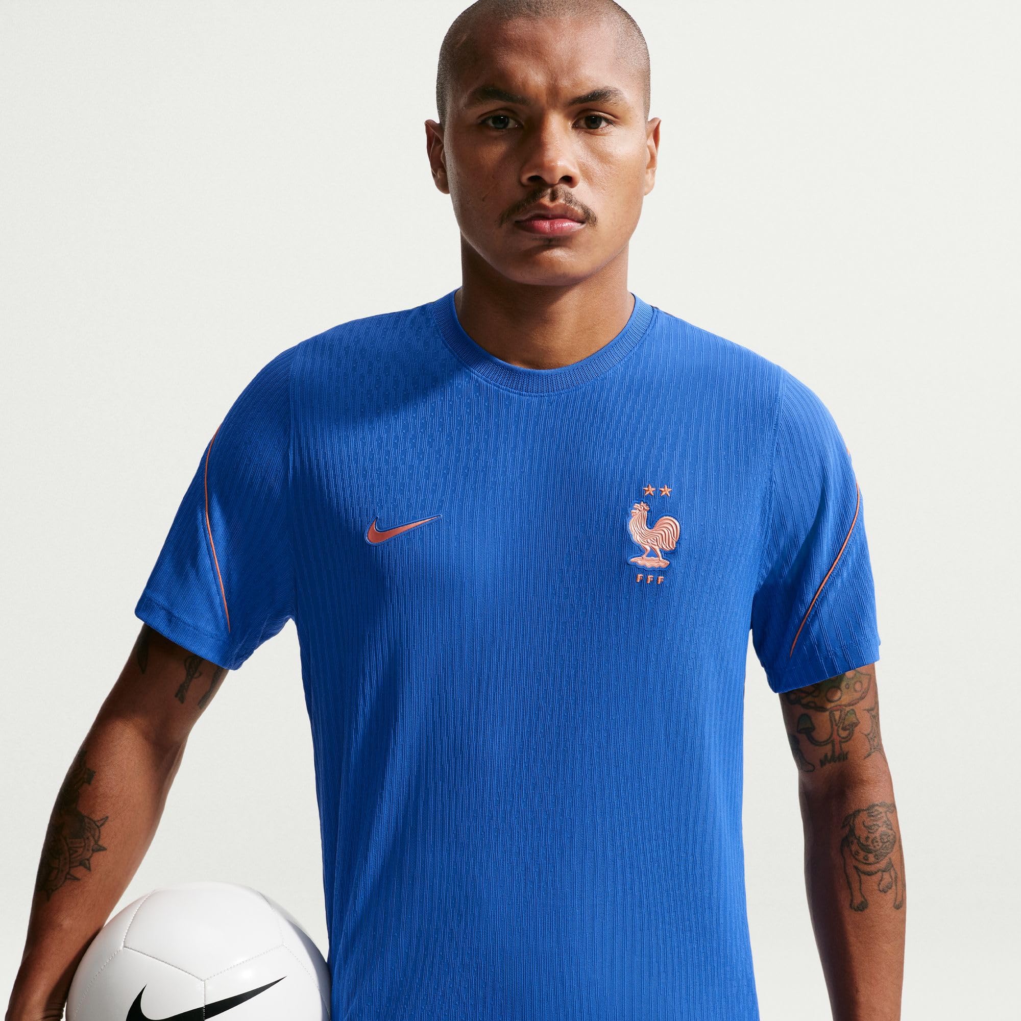 NIKE Top piłkarski z krótkim rękawem Mężczyźni Fff Strike Elite Nike Dri-fit Adv Kurzarm-fußballoberteil (Herren)