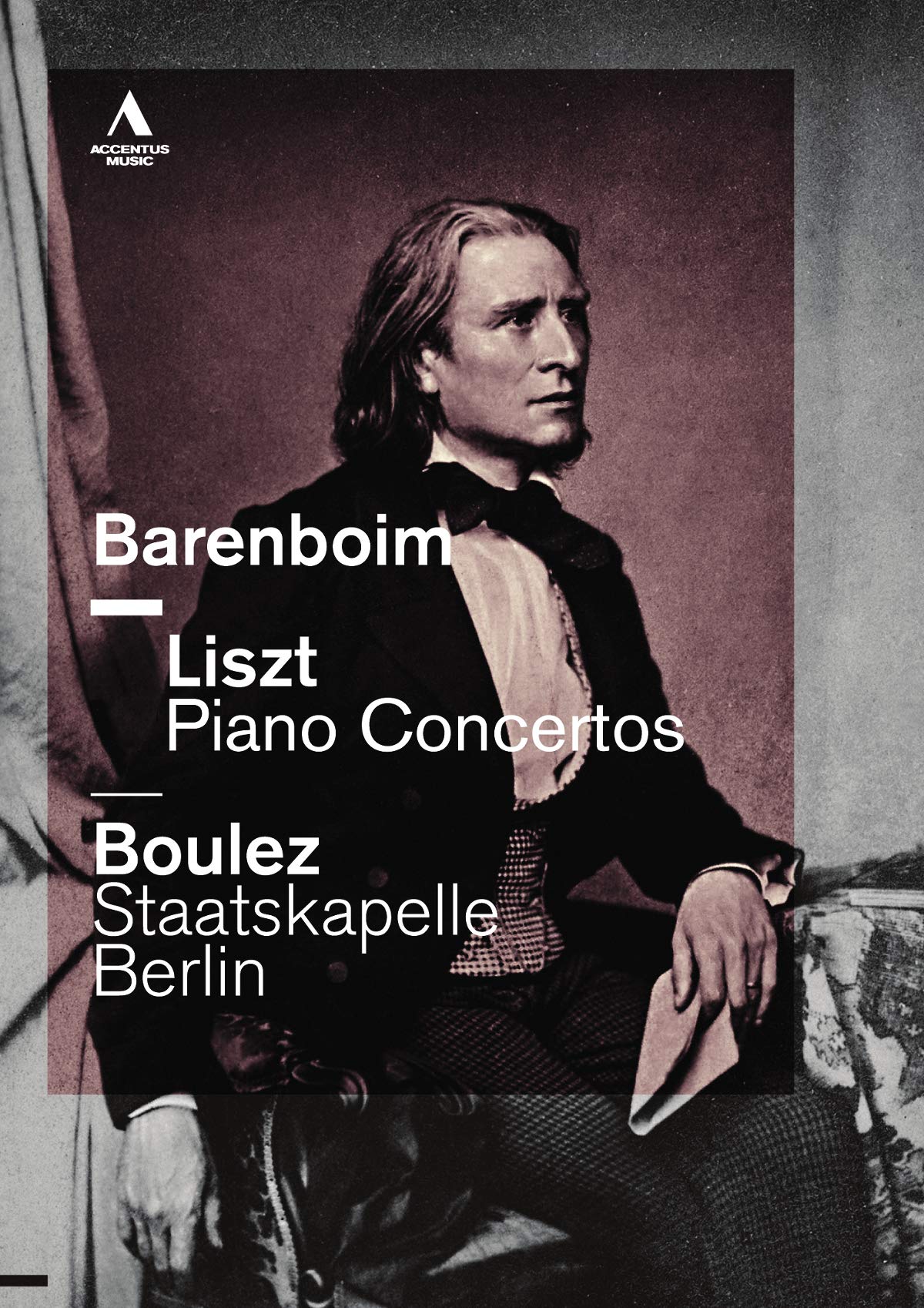 Barenboim: Liszt Piano Concertos Nos. 1 And 2 (Boulez) [DVD] [2012] [NTSC]