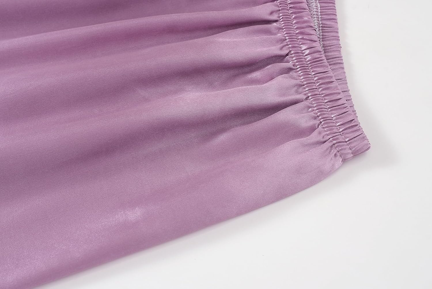 Satin Summer Pajamas for Big Girls Unisex Kids Silk Button Down Short Sleeve & Shorts PJS Size 8-16 - Image 6