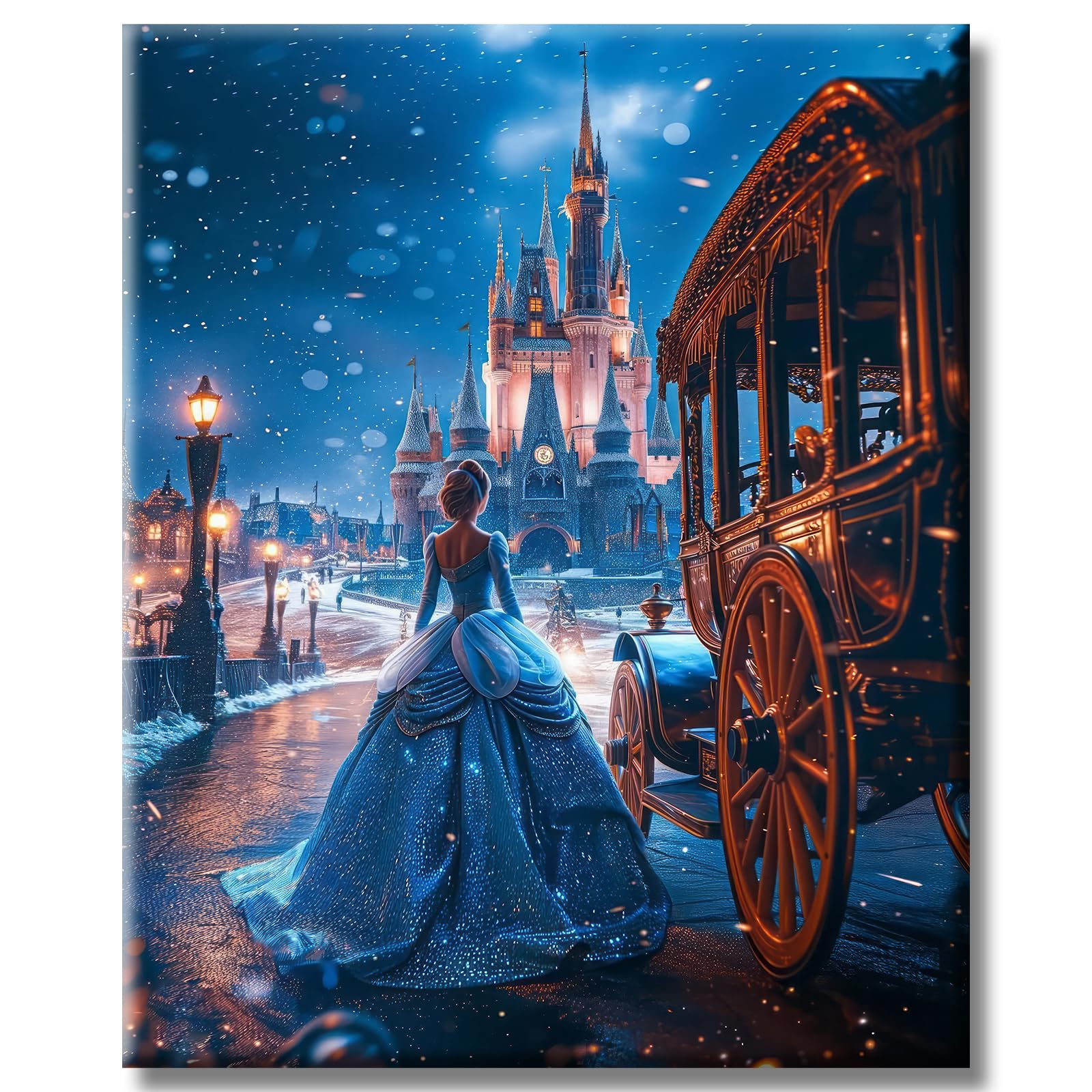 AG.AIIEU Diamond Painting Erwachsene Prinzessin