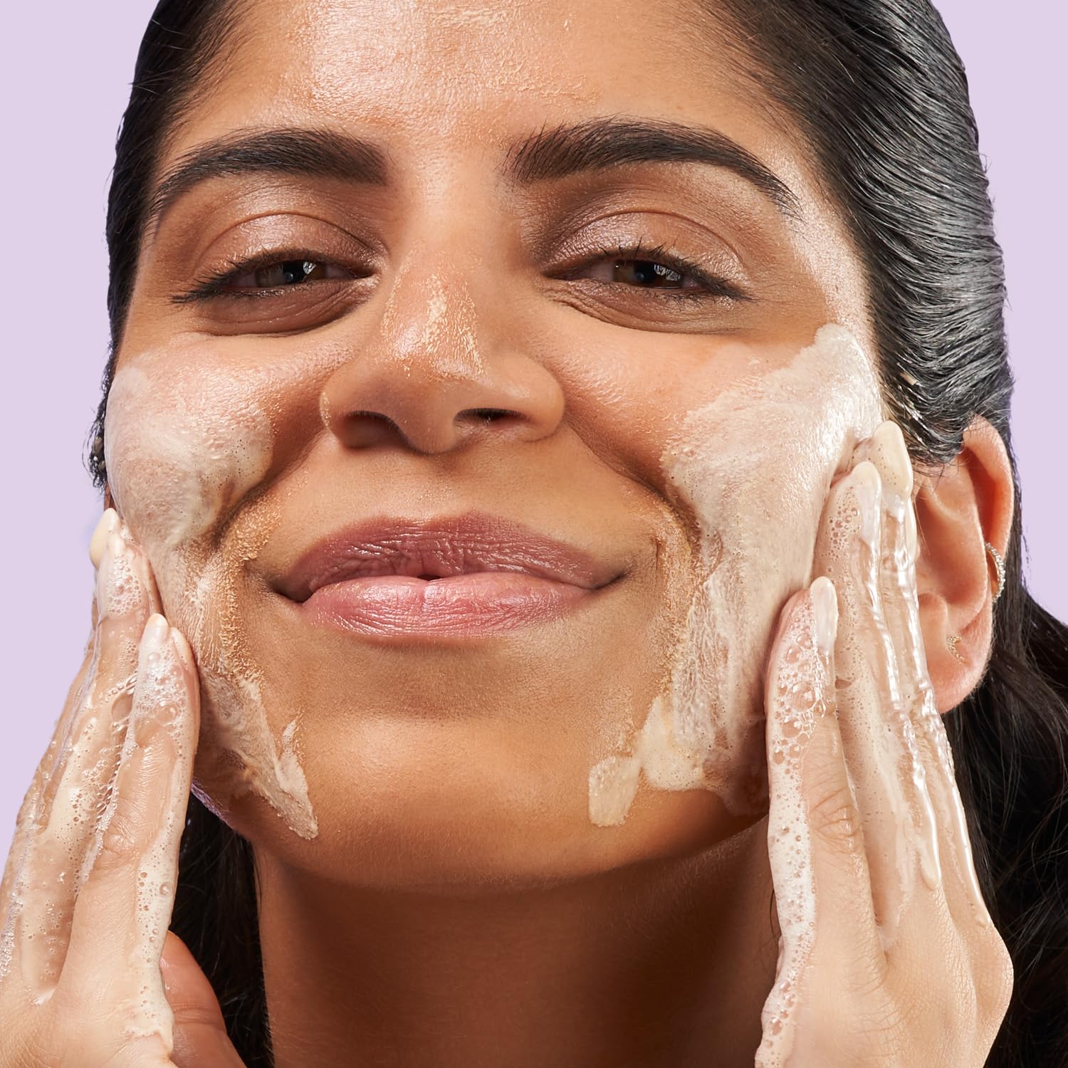 EXUVIANCE 3-in-1 Clarifying Anti-Aging Cleanser for Acne-Prone Skin with Salicylic Acid, Soap-Free Makeup Remover and Oil Control Face Wash, Exfoliates, Soothes & Improves Skin Texture, 7.2 fl. oz - Image 6