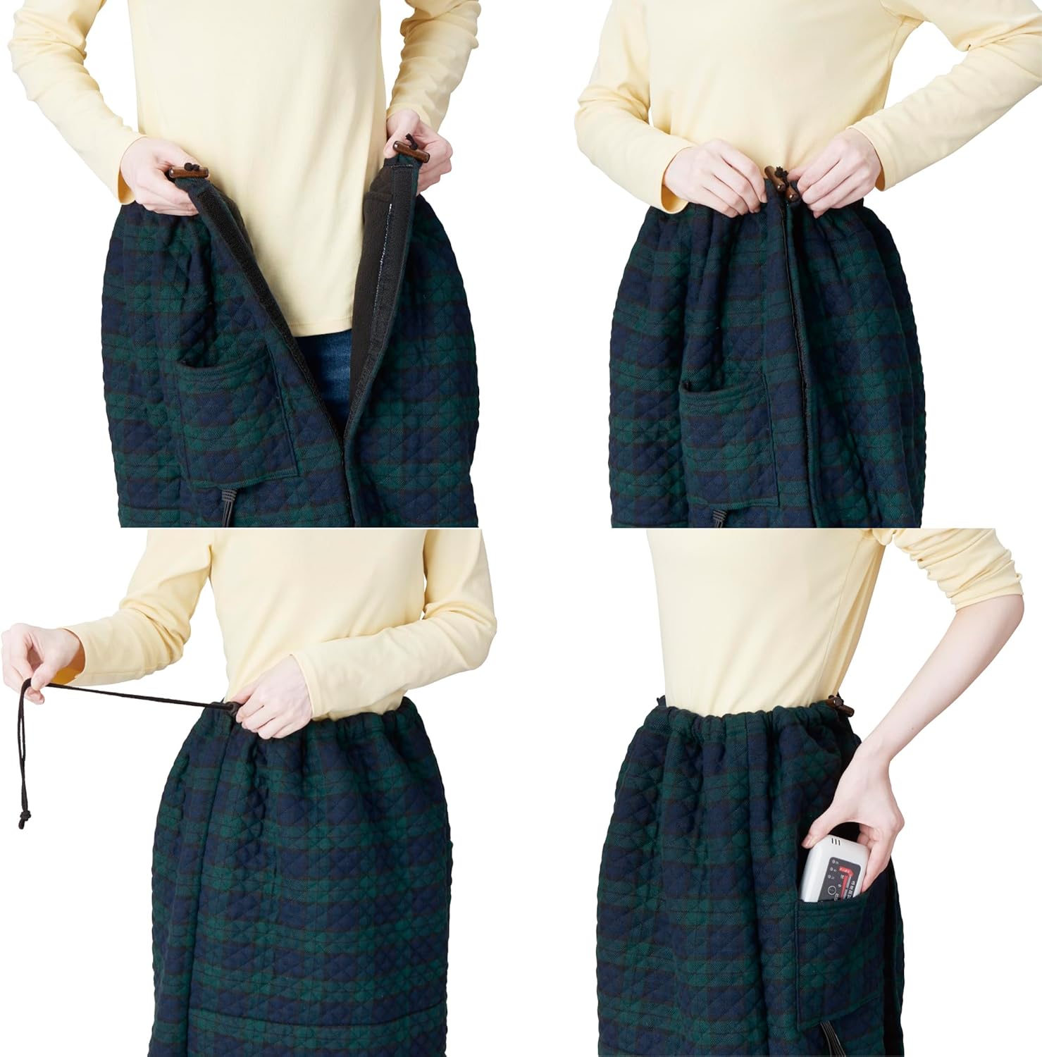 Sugibo(スギボー) 洗える 電気足温器 ホット脚入れヒーター 日本製 フットウォーマー 省エネ 頭寒足熱 無段階温度調節 切り忘れ防止タイマー SB22AH20(GR) ウール調グリーン