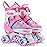Gonex Roller Skates for Girls Kids Boys Women with All Light Up WheelsAdjustable Rollerskates for Beginners Toddler Youth, Gift for Indoor Outdoor