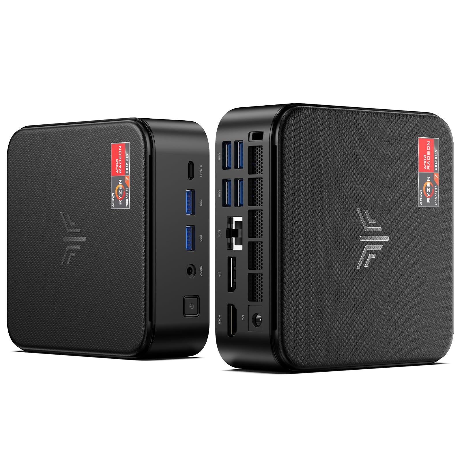 NiPoGi E3B Mini PC AMD Ryzen 7 7735HS(up to 4.75GHz 8C/16T) Mini