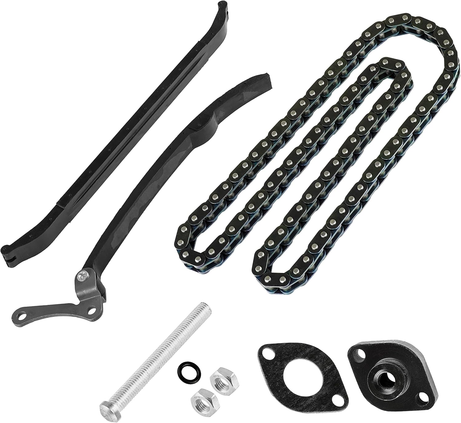Caltric Cam Chain and Tensioner with Guides compatible with Yamaha Warrior 350 YFM350X 1987-2003