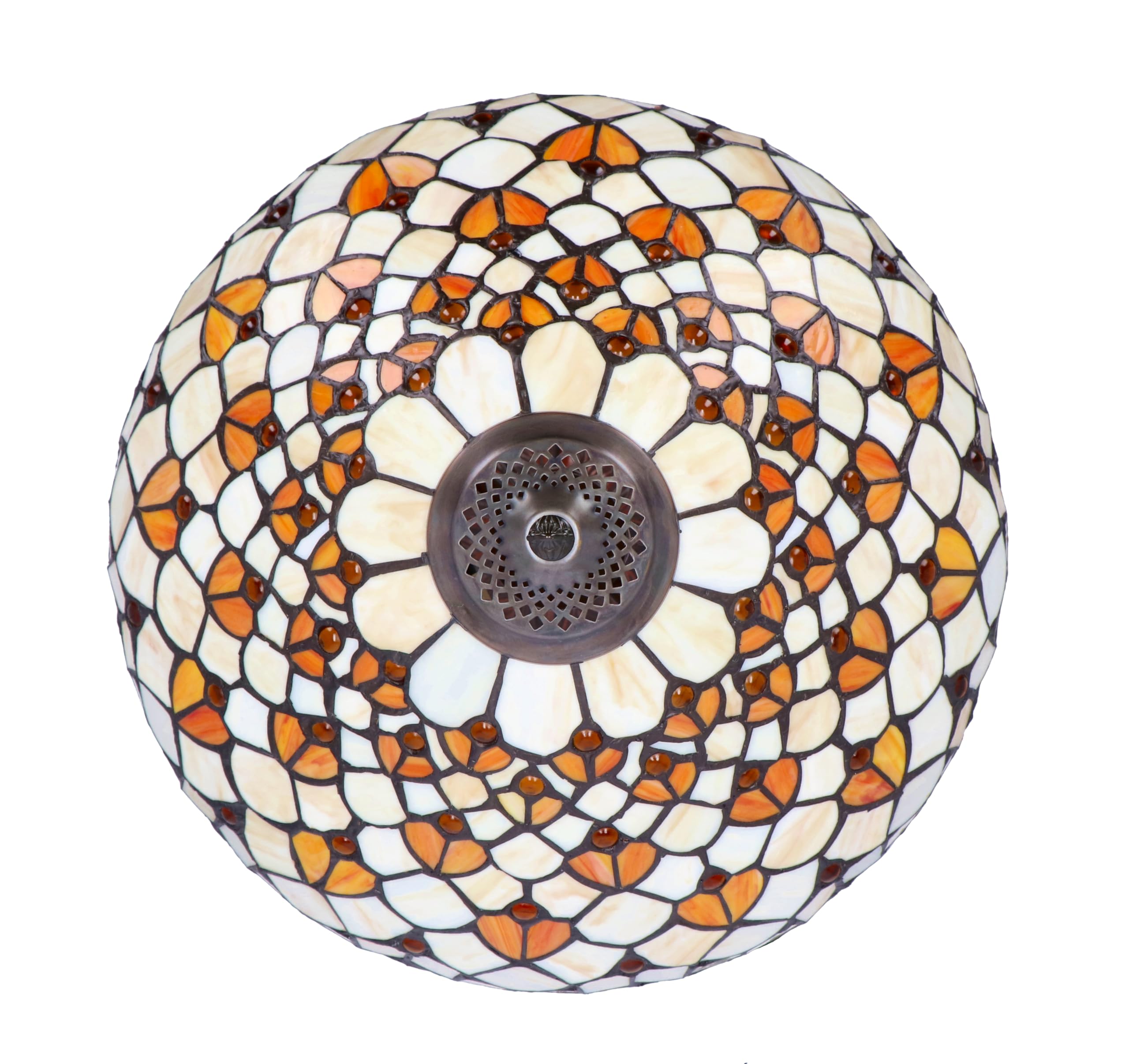Lampada da tavolo Tiffany Cuori