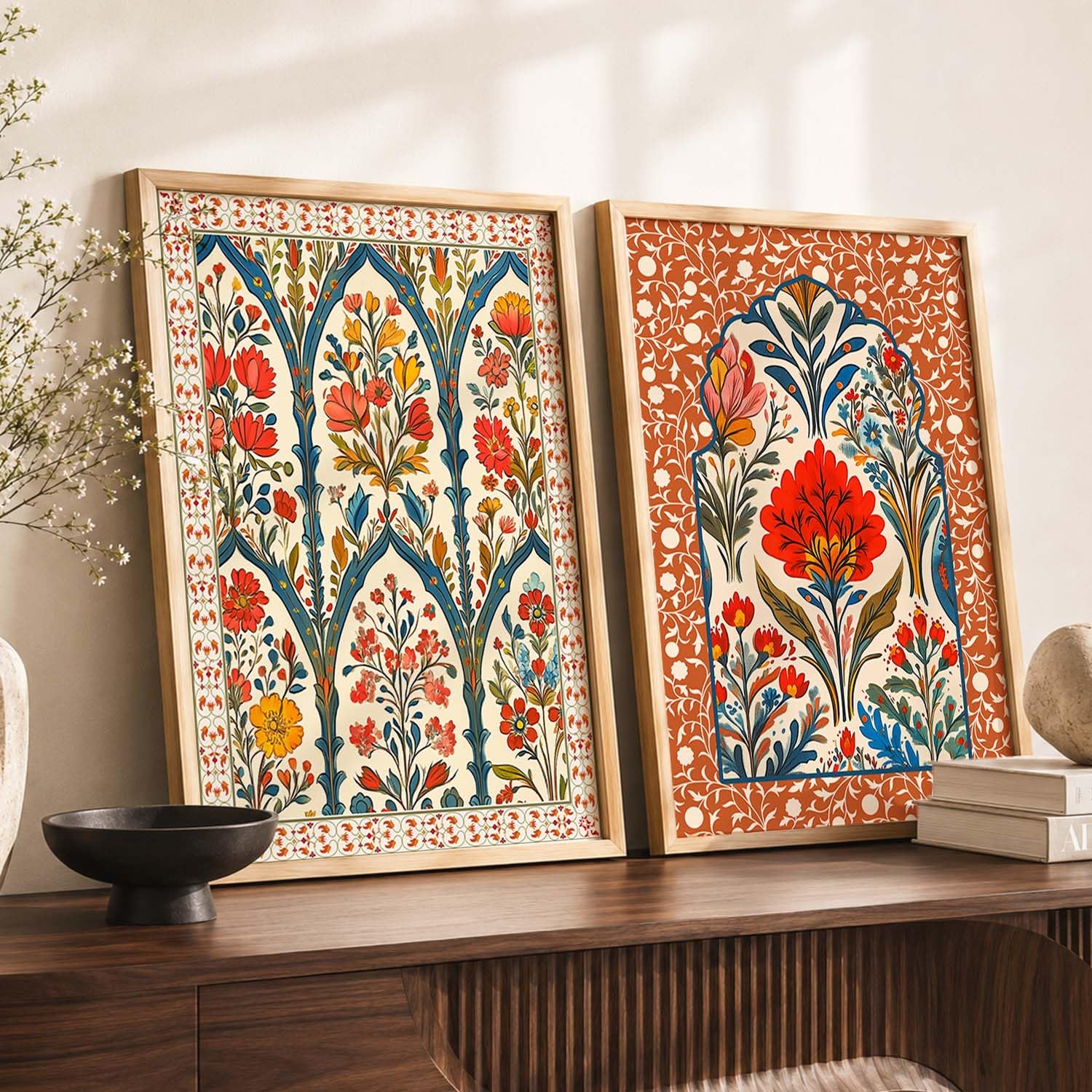 Madhubani Wall Art Paintings - Indian Home Decor -18