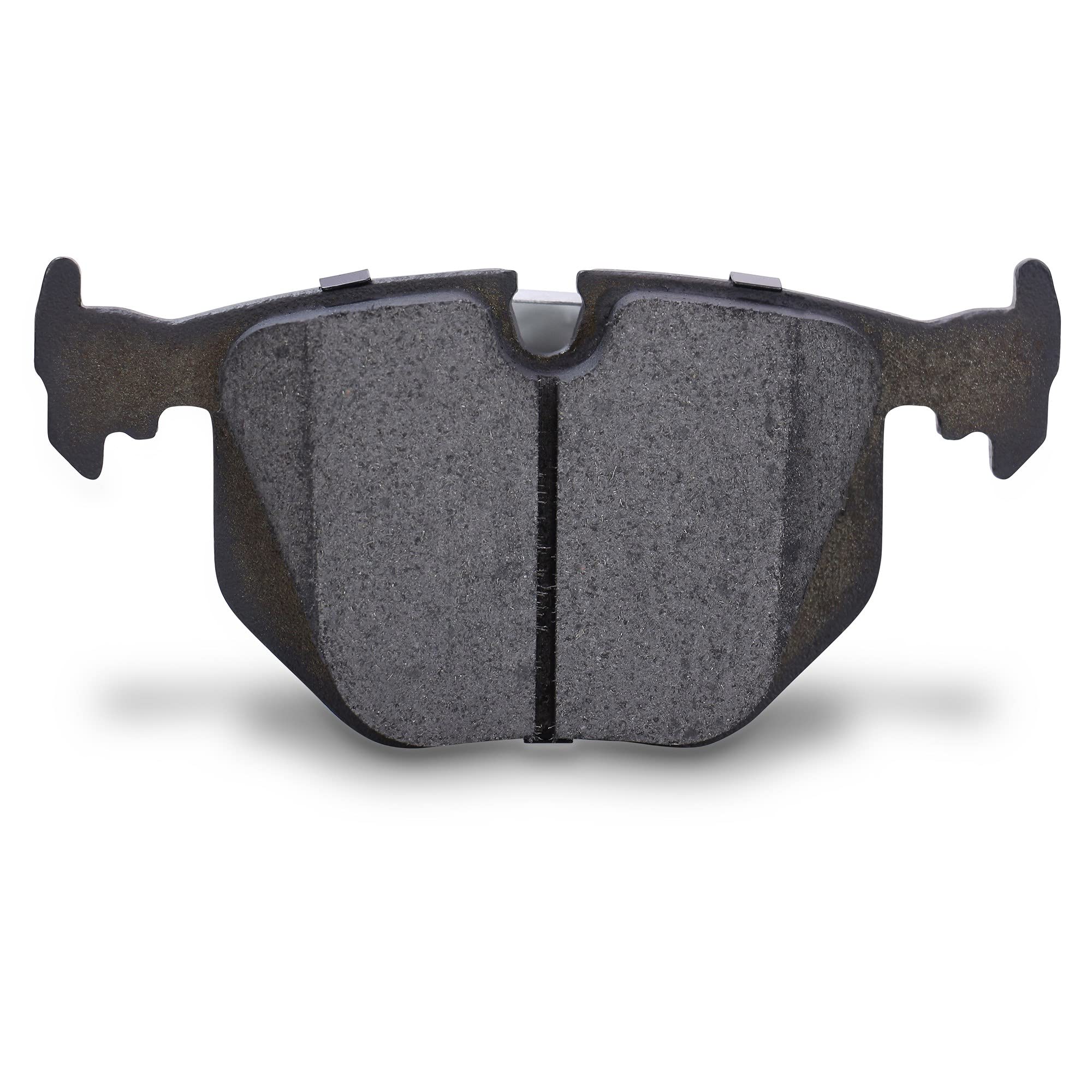BESTPRICE Juego de frenos eje trasero incl. discos de freno Ø 320 mm ventilados + pastillas de freno traseras, compatible con BMW X3 (E83)
