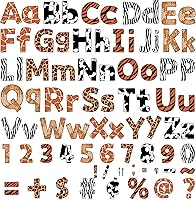 Vista 10 de Paquete combinado de 266 letras para tablón de anuncios, letras bajo el mar y detalles de números para tablón de anuncios, decoración del hogar