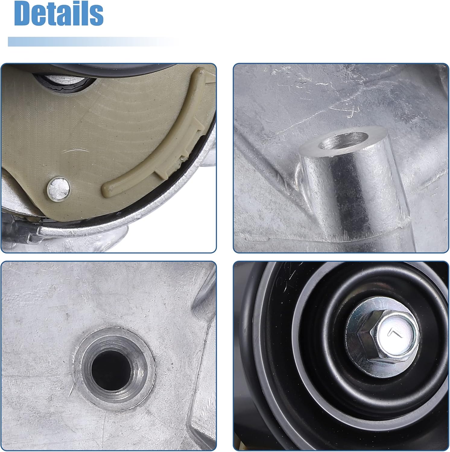 X AUTOHAUX 1 Pcs Engine Belt Tensioner Pulley Assembly for Toyota 4Runner 4.7L 2003-2009 for Toyota Land Cruiser 4.7L 1998-2007 16620-0W101