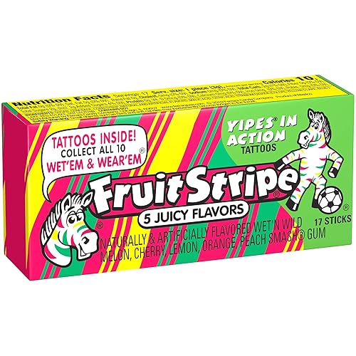 Miniatura 1 de Chicles Fruit Stripe