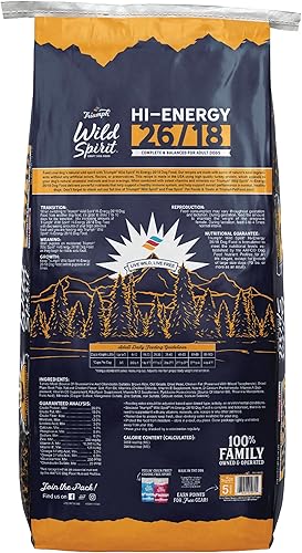 Miniatura 2 de Triumph Hi-Energy 2618 - Alimento completo y equilibrado con proteína de pavo para perros adultos, 40 libras