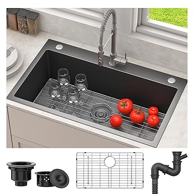 YITAHOME Drop In Kitchen Sink YITAHOME Drop In Kitchen Sink