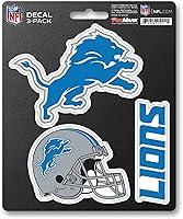 Vista 14 de FANMATS NFL - Juego de calcomanías unisex para adultos de 3 piezas NFL