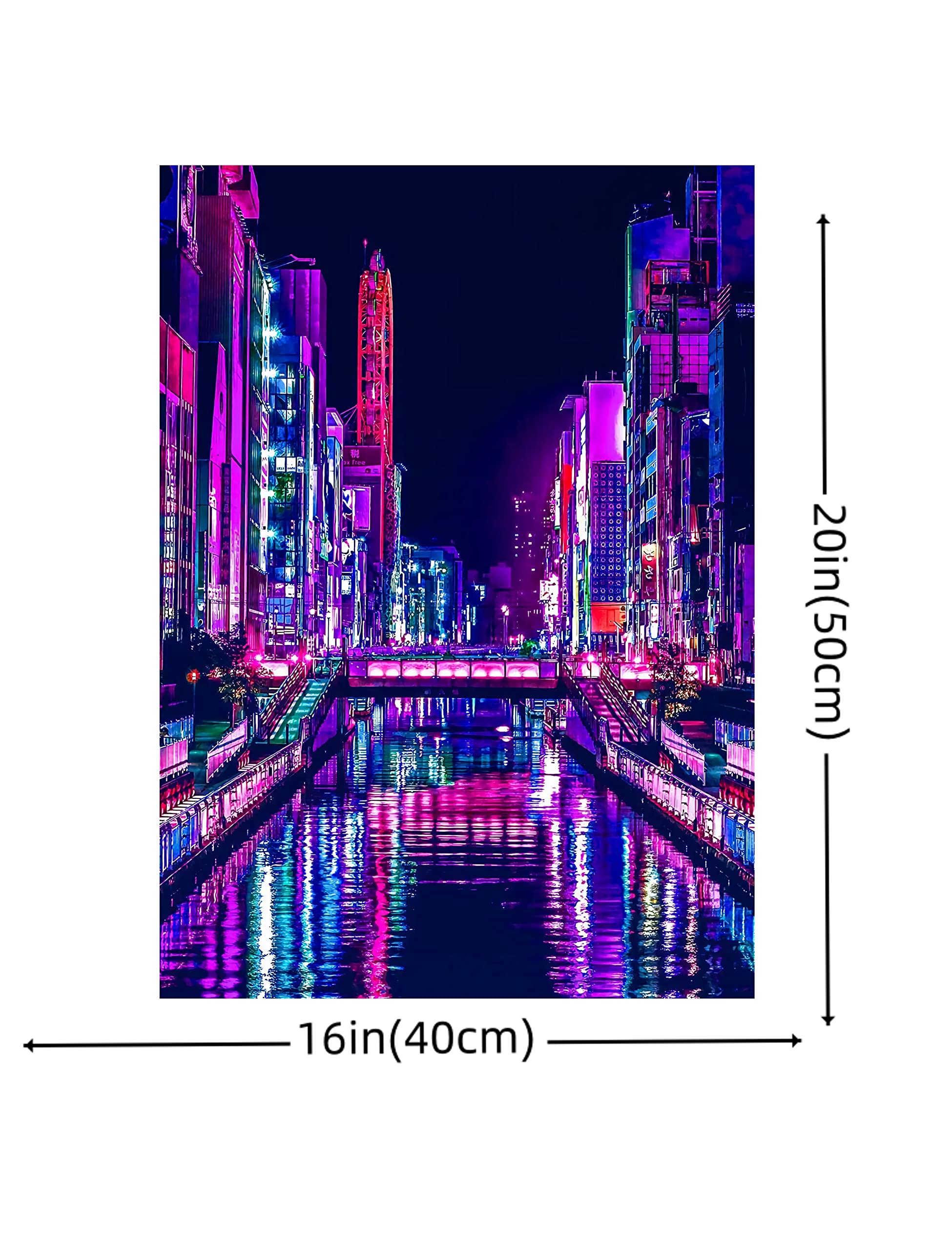 Amazon.co.jp: サイバーパンク 東京都 ネオン ストリートビュー 夜景