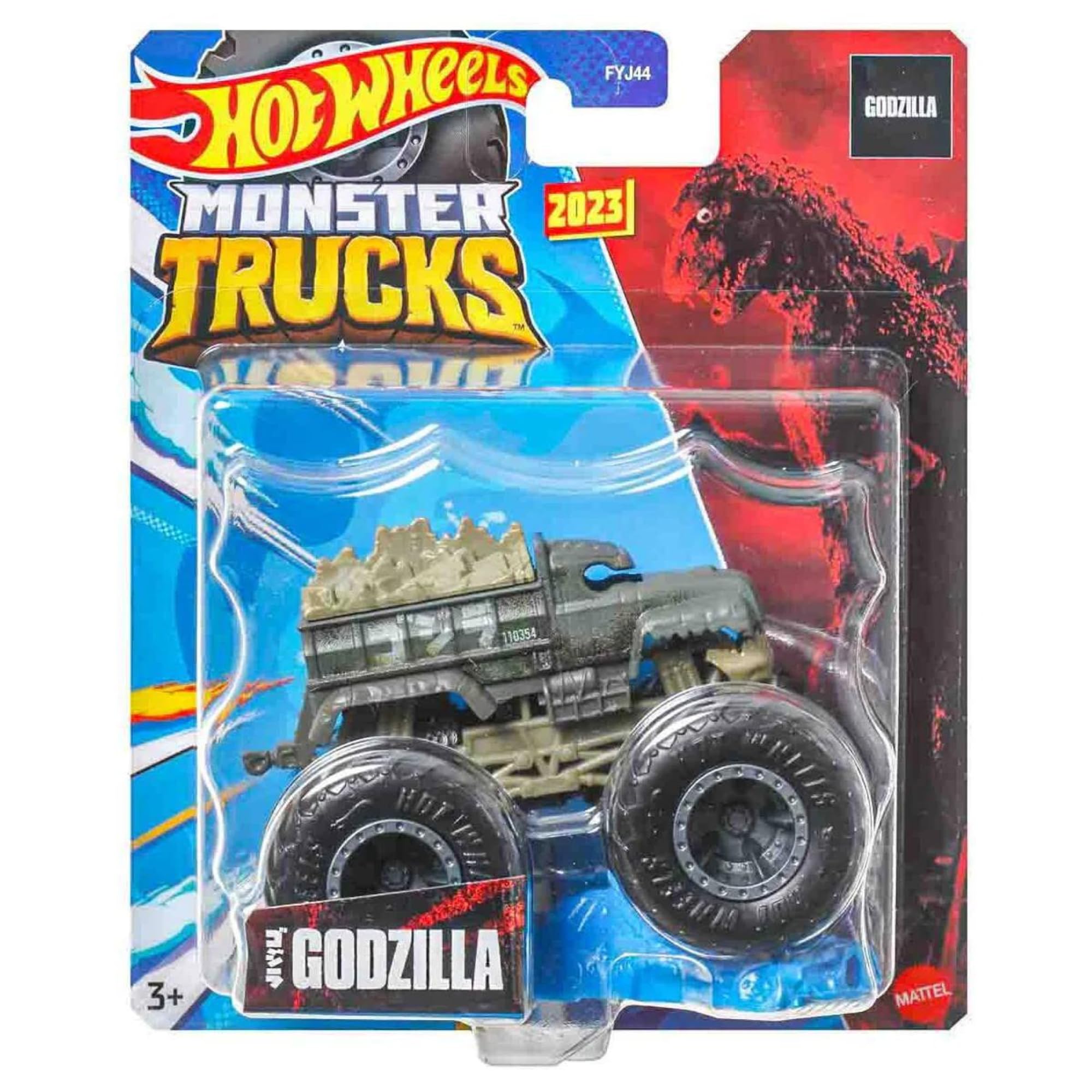 Hot Wheels Monster Trucks Godzilla 1:64 Scale Diecast Model Car