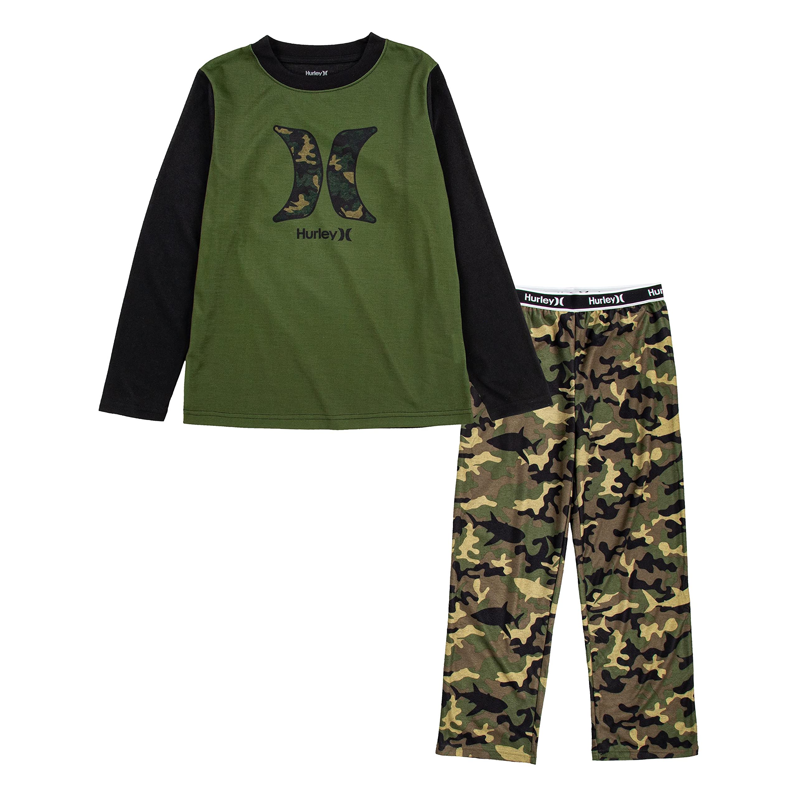 Hurley Boys' Pajama 2-Piece Set