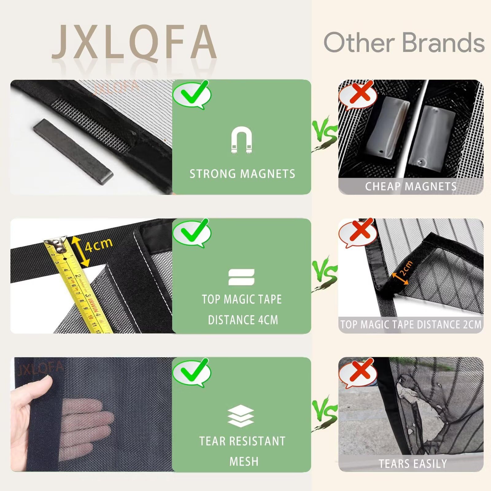 Moustiquaire De Porte Magnétique Rideau De Porte Antimoustique Avec