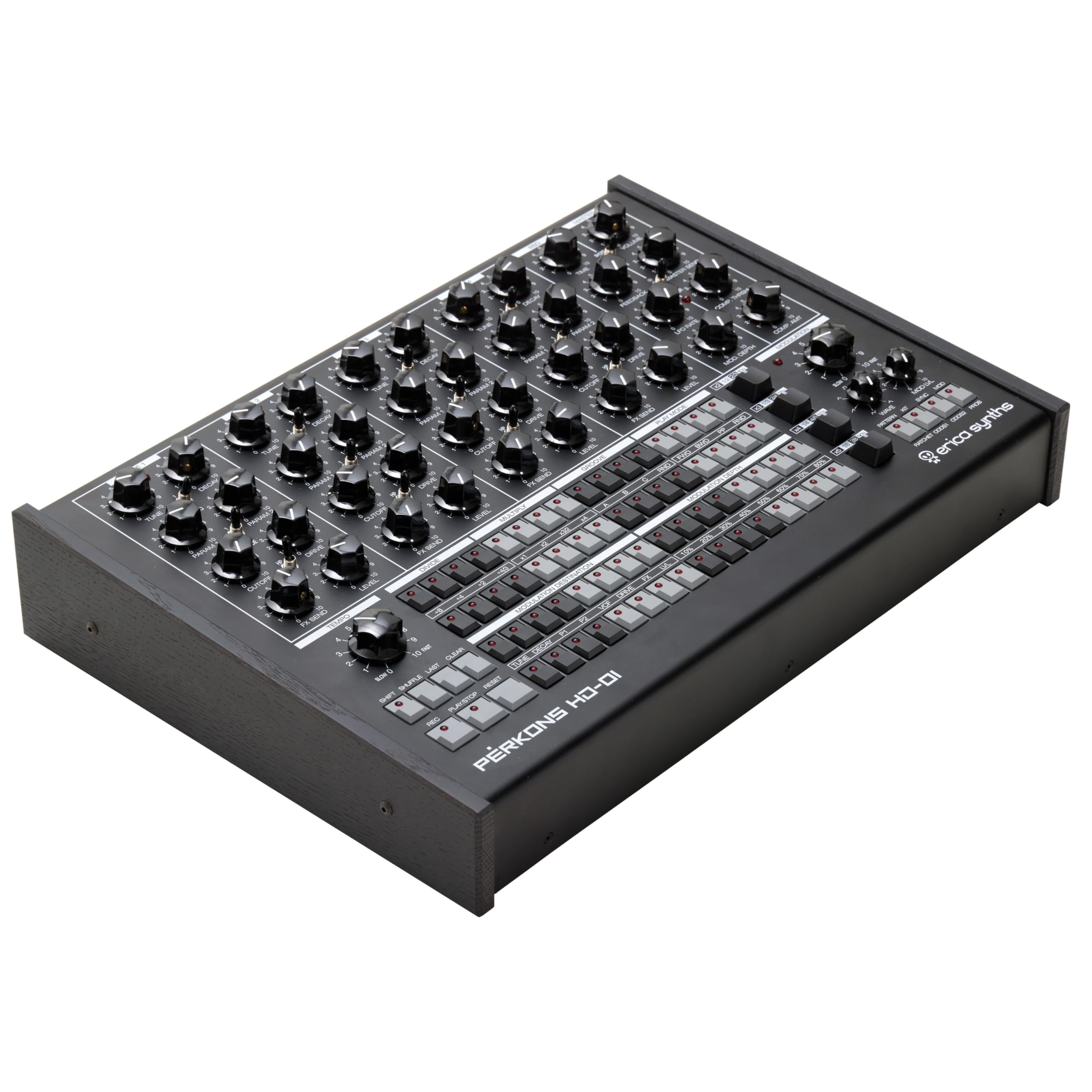 Erica Synths Perkons HD-01 Black - Drum machine