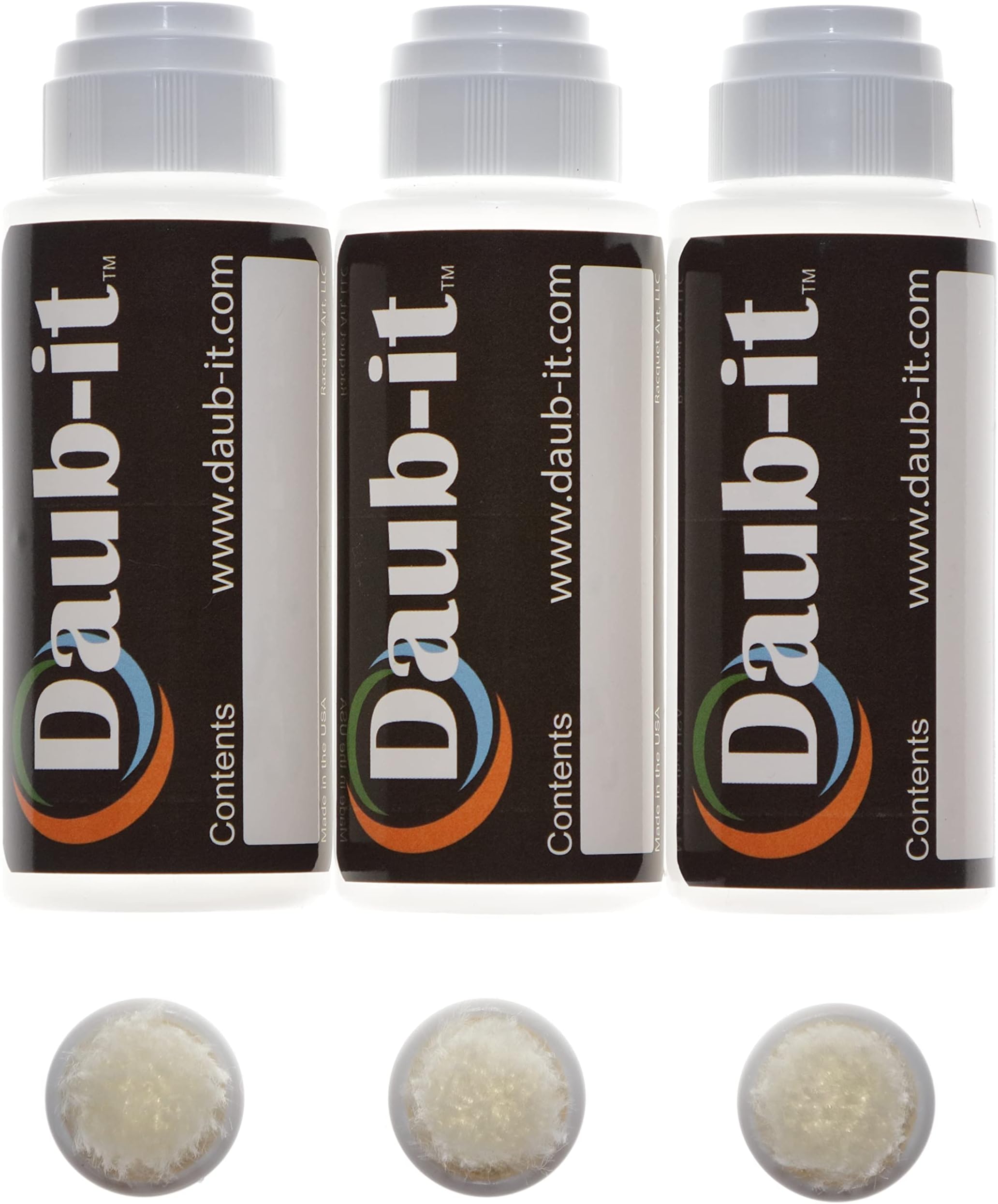 GSHLLO 5 PCS 20ml Empty Sponge Head Applicator Bottle